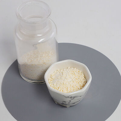 शुआंगयान राख सामग्री 003 प्रतिशत मेलामाइन कणिकाएं आणविक सूत्र C3H6N6 रासायनिक औद्योगिक उत्पादन के लिए उपयुक्त सामग्री