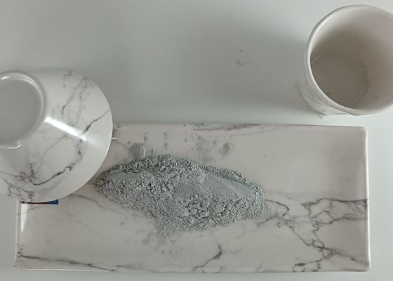 नकली चीनी मिट्टी के बरतन अमीनो मोल्डिंग प्लास्टिक सफेद क्रिस्टल नमूना उपलब्ध है