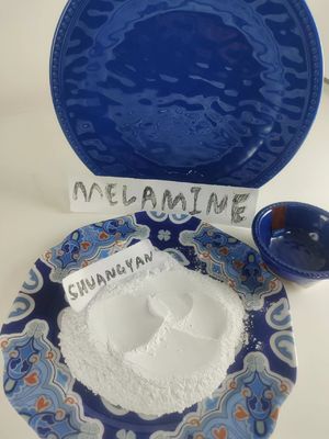 7.45-9.45PH मेलामाइन कच्चा माल मोल्डिंग कंपाउंड गैर विषैले;