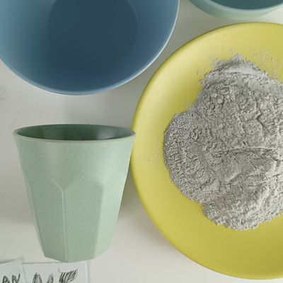 प्लेट / बाउल के लिए A5 शुद्ध मेलामाइन पाउडर व्हाइट क्रिस्टल ट्रिपोलीसायनामाइड