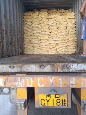 700-1000 किग्रा / एम 3 शुद्ध मेलामाइन पाउडर सी 3 एच 6 एन 6 25 किग्रा / बैग पैकेज: