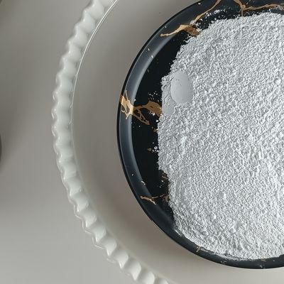 चिपकने के लिए सीएएस 108-78-1 मेलामाइन ग्लेज़िंग पाउडर त्रिपोलीसाइनामाइड सी 3 एच 6 एन 6: