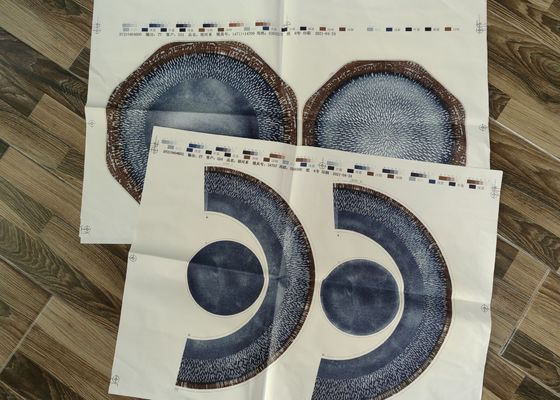 38-45g / M2 मेलामाइन डीकल पेपर मेलामाइन डिनरवेयर नमूना के लिए उपलब्ध है