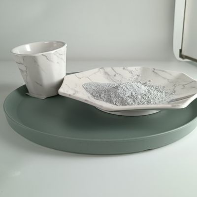 नकली सिरेमिक के लिए रासायनिक ग्रेड मेलामाइन राल पाउडर साइनोरोट्रियमाइड