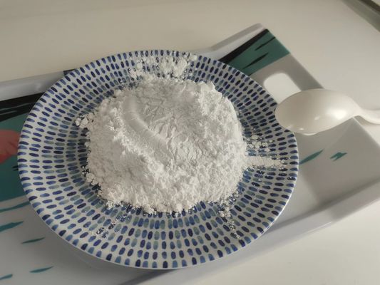 सजावटी लिबास के लिए औद्योगिक ग्रेड मेलामाइन शिनिंग पाउडर व्हाइट