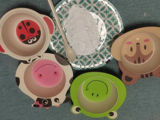 99.8% एमिनो मोल्डिंग प्लास्टिक मेलामाइन राल पाउडर कंपाउंड 25 किग्रा / बैग