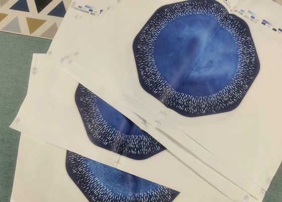 प्रिंट के लिए नि: शुल्क नमूना मेलामाइन डीकल पेपर 820 * 555 मिमी 635 * 500 मिमी