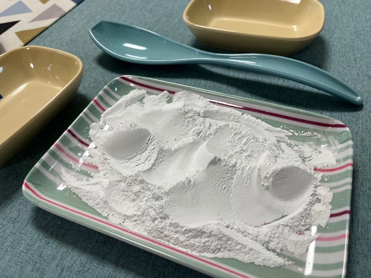 सफेद मेलामाइन कच्चा माल डिनरवेयर मेलामाइन ग्लेज़िंग पाउडर