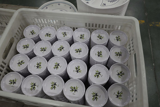 डिनरवेयर 1.573g/m3 के लिए खाद्य ग्रेड त्रिपोलीसाइनामाइड मेलामाइन मोल्डिंग पाउडर