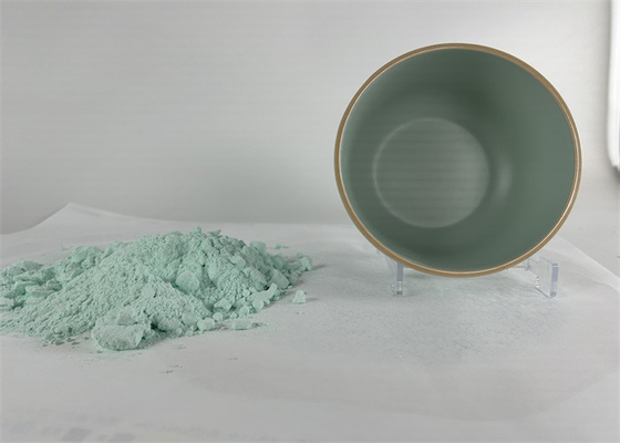 कैस 108-78-1 मेलामाइन ग्लेज़िंग पाउडर ट्राइपोलिसियानामाइड C3H6N6 चिपकने के लिए