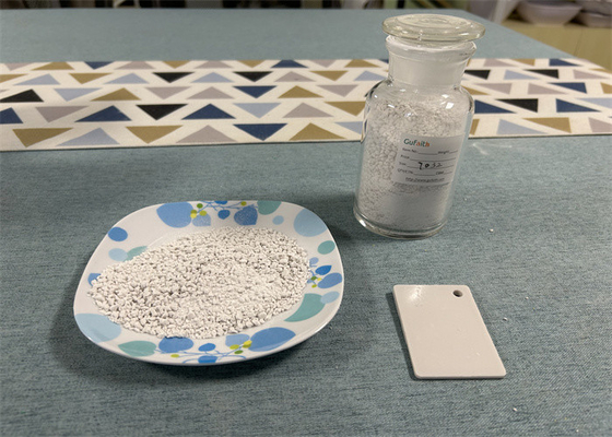 सफेद पाउडर मेलामाइन 99.8 C3h6n6 मोल्डिंग ग्रेन्यूल