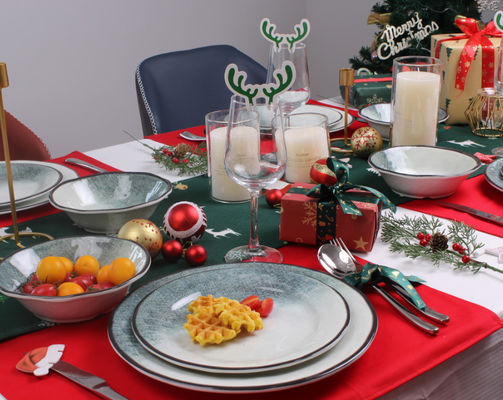 सामग्री सफेद मेलामाइन प्लेट सेट डिशवॉशर होटल के लिए सुरक्षित