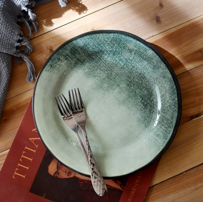 क्रिसमस के लिए टिकाऊ गुफेथ मेलामाइन टेबलवेयर सेट