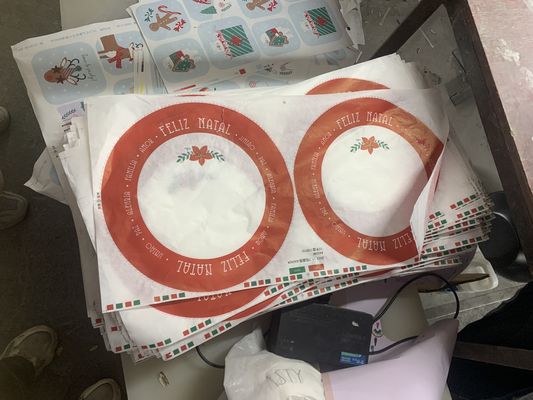 विभिन्न आकार के टेबलवेयर के लिए अनुकूलित मेलामाइन डेकल पेपर