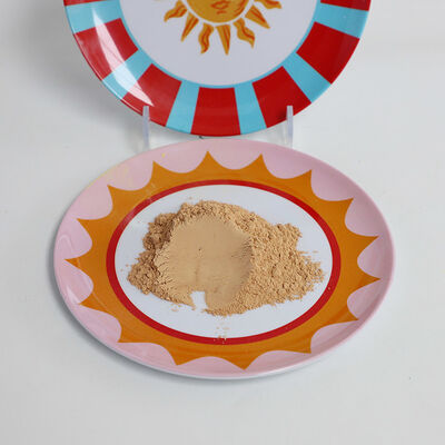 GUFAITH ब्राउन मेलामाइन राल पाउडर उच्च तापमान प्रतिरोधी, खाने के बर्तन और अन्य अनुप्रयोगों में उपयोग के लिए उपयुक्त