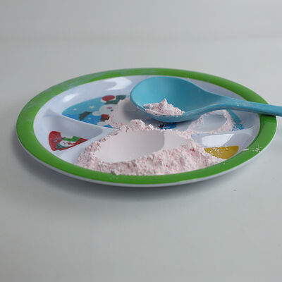 GUFAITH गुलाबी मेल्माइन पाउडर खाद्य ग्रेड मेलामाइन फॉर्मलाडेहाइड राल कच्चे माल के लिए टेबलवेयर रंग मेलामाइन मोल्डिंग यौगिक स्थिर उत्कृष्ट प्रवाह