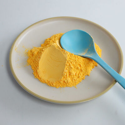 SONYEE पीला मेलामाइन रेज़िन पाउडर उच्च तापमान प्रतिरोधी 25KGS/क्राफ्ट पेपर बैग