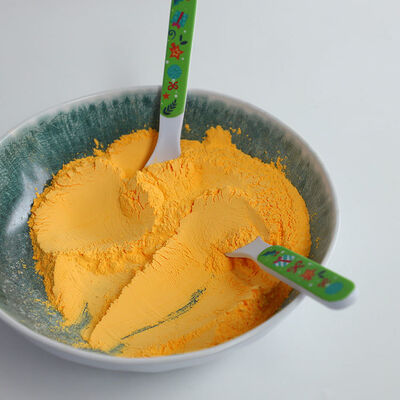 GUFAITH पीला मेलामाइन फॉर्मल्डेहाइड राल पाउडर खाद्य ग्रेड के लिए प्लेट कप ट्रे कटोरा चम्मच विनिर्माण के लिए घरेलू उपयोग होटल पिकनिक